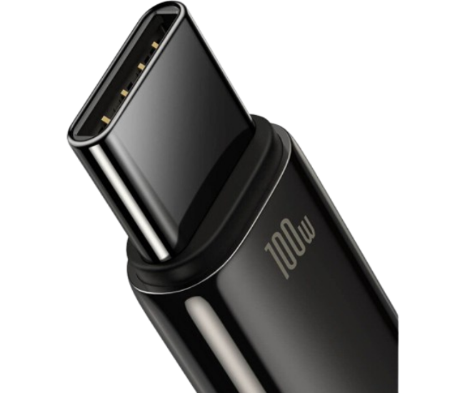 Baseus Tungsten USB to Type-C 100W 2m (CAWJ000101) Black